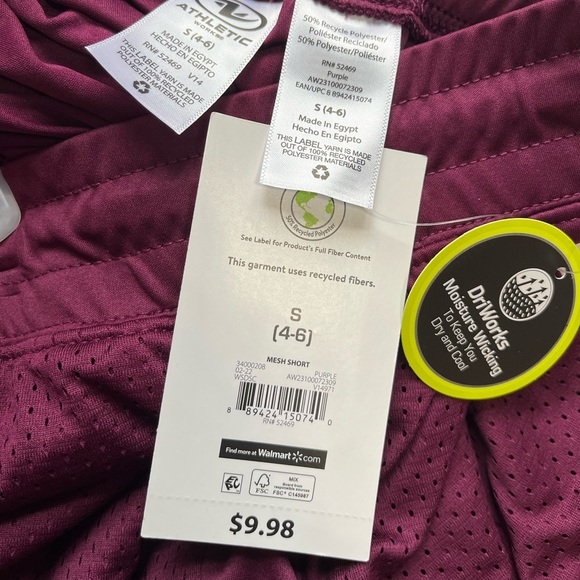 Bulk Lot NWT - 19 Total Pairs. Various Sizes. Athletic Works Women’s Mesh Shorts - Picture 9 of 14